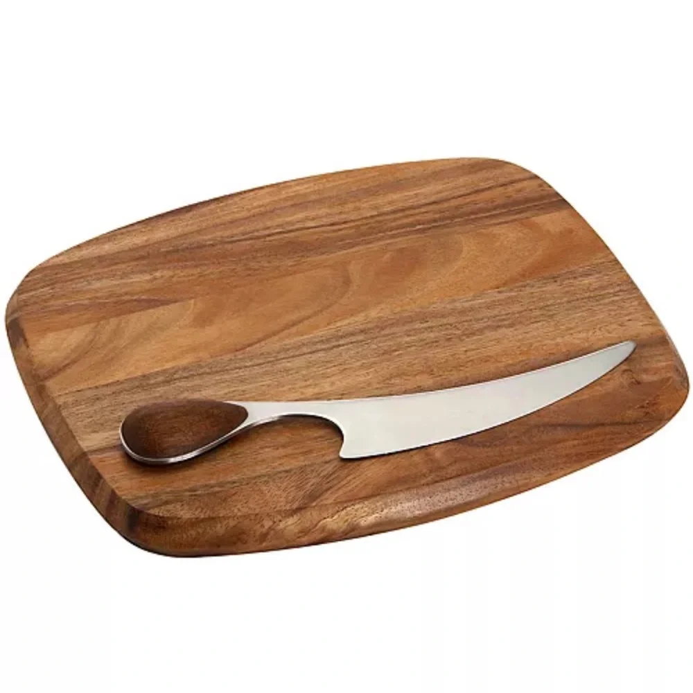 Dansk Cheese Cutting Board and Knife - Picture 1 of 4
